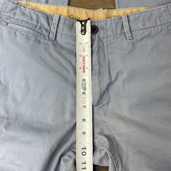 Gap Mens Lived in Straight Light Blue Grey Pants, size 31x32 - Picture 5 of 11